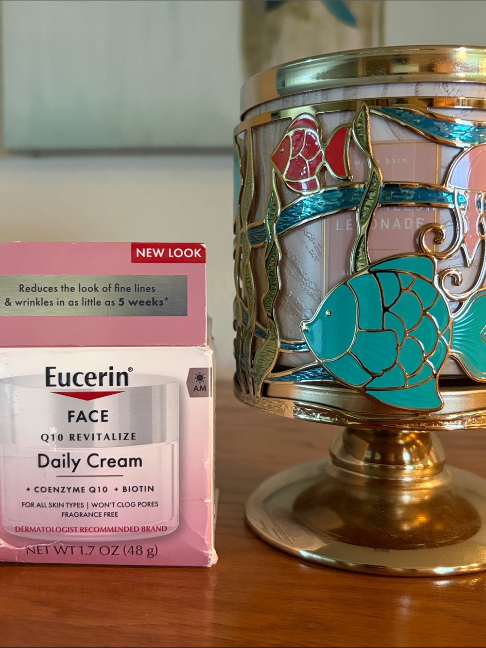 Eucerin Q10 Anti-Wrinkle Face Daily Cream, Unscented Face Cream New in Box